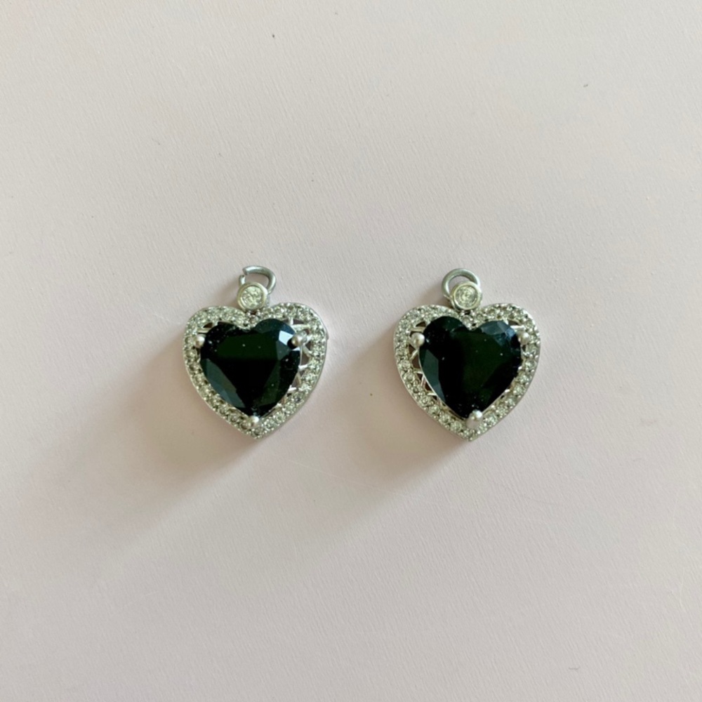 Shop Damata diamond sweetheart earring charms